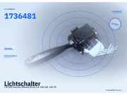 Lichtschalter TOYOTA Corolla Liftback (E12) 1736481