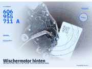 Wischermotor hinten VW Polo IV (9N, 9A) 6Q6955711A