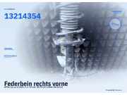 Federbein rechts vorne OPEL Corsa D (S07) 55703 13214354