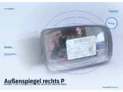 Außenspiegel rechts PEUGEOT 205 I (741A/C)