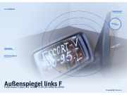 Außenspiegel links FORD Escort V (GAL)