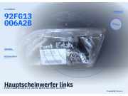 Hauptscheinwerfer links FORD Fiesta III (GFJ) 92FG13006A2B