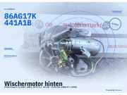 Wischermotor hinten FORD Escort IV (GAF, ABFT, AFF) 86AG17K441A1B
