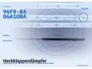 Heckklappendämpfer FORD Fiesta IV (JA, JB) 96FB-B406A10BA