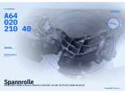 Spannrolle MERCEDES-BENZ A-Klasse (W169) A6402021040