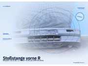 Stoßstange vorne RENAULT Clio II (B)
