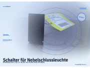 Schalter für Nebelschlussleuchte HYUNDAI Getz (TB)