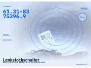 Lenkstockschalter BMW 5er (E39) 8375407I 61.31-8375396.9