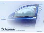 Tür links vorne OPEL Astra H Caravan
