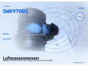 Luftmassenmesser PEUGEOT 307 Break 9645948780 5WK97001