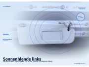 Sonnenblende links VW Passat Variant (3B6, B5)