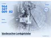 Vorderachse Lenkgetriebe PORSCHE 911 964 96434700902