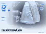 Hauptbremszylinder RENAULT Kangoo (KC) 7700417649