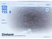 Zündspule AUDI A3 (8P) 036905715A