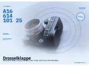 Drosselklappe MERCEDES-BENZ A-Klasse (W168) A1661410125
