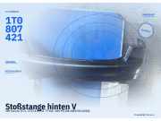 Stoßstange hinten VW Touran (1T1, 1T2) 1T0807421
