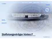 Stoßstangenträger hinten FORD Focus II Turnier (DA, DS, FFS)