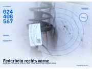 Federbein rechts vorne OPEL Astra G Caravan (T98) 132378 024408567