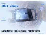 Schalter für Fensterheber rechts vorne FORD Focus II (DA3) 3M51-22A36