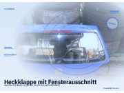 Heckklappe mit Fensterausschnitt VW Polo III (6N2)