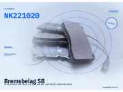 Bremsbelag SB ALFA ROMEO 156 (932) NK 221020
