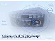 Bedienelement für Klimaanlage HYUNDAI Sonata III (Y-3)