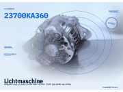 Lichtmaschine SUBARU Justy I (KAD) 23700KA360