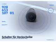 Schalter für Heckscheibe PORSCHE 928 92861310701 HELLA 92861310701