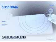 Sonnenblende links OPEL Astra H 13233496 13113046