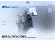 Wischermotor vorne HONDA Civic IV Hatchback (EC, ED, EE) WM62252S