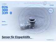 Sensor für Einparkhilfe FIAT Ducato Bus (250) 1347236080 0263003390