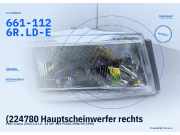 (224780 Hauptscheinwerfer rechts FIAT Croma (154) 661-1126R-LD-E) 661-1126R.LD-E