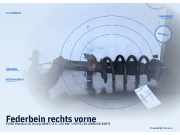 Federbein rechts vorne FORD Mondeo III Kombi (BWY)