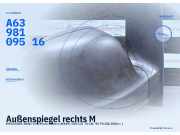 Außenspiegel rechts MERCEDES-BENZ Vito/Mixto Kasten (W639) A6398109516