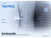 Kardanwelle BMW 1er Cabriolet (E88) 7567953