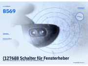 (127688 Schalter für Fensterheber FIAT Seicento (187) B569