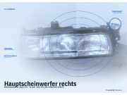 Hauptscheinwerfer rechts MAZDA 626 II (GC)