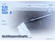 Heckklappendämpfer SKODA Fabia II (542) 5J6827550B