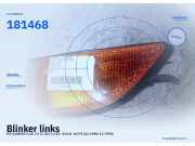 Blinker links MITSUBISHI Colt III (C 50) 181468