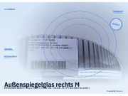 Außenspiegelglas rechts MERCEDES-BENZ S-Klasse (W221)
