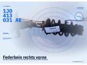 Federbein rechts vorne VW Bora Variant (1J) 1J0413031AE
