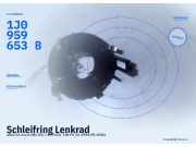 Schleifring Lenkrad AUDI A4 Avant (8D, B5) 1J0959653B