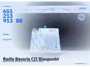 Radio Bavaria CII Blaupunkt BMW 5er (E34) 65121391388