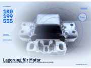 Lagerung für Motor VW Caddy III Kombi (2KB) 1K0199555