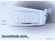 Sonnenblende rechts OPEL Astra H Caravan