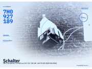 Schalter VW Transporter T5 Multivan 7H0927189