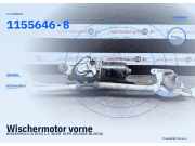 Wischermotor vorne NISSAN Micra III (K12) 1155646-B