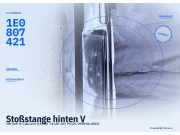 Stoßstange hinten VW Golf IV Cabriolet (1E) 1E0807421