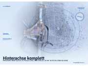 Hinterachse komplett MERCEDES-BENZ Sprinter 2t Pritsche (901, 902)