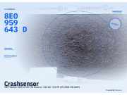Crashsensor VW Phaeton (3D) 8E0959643D
